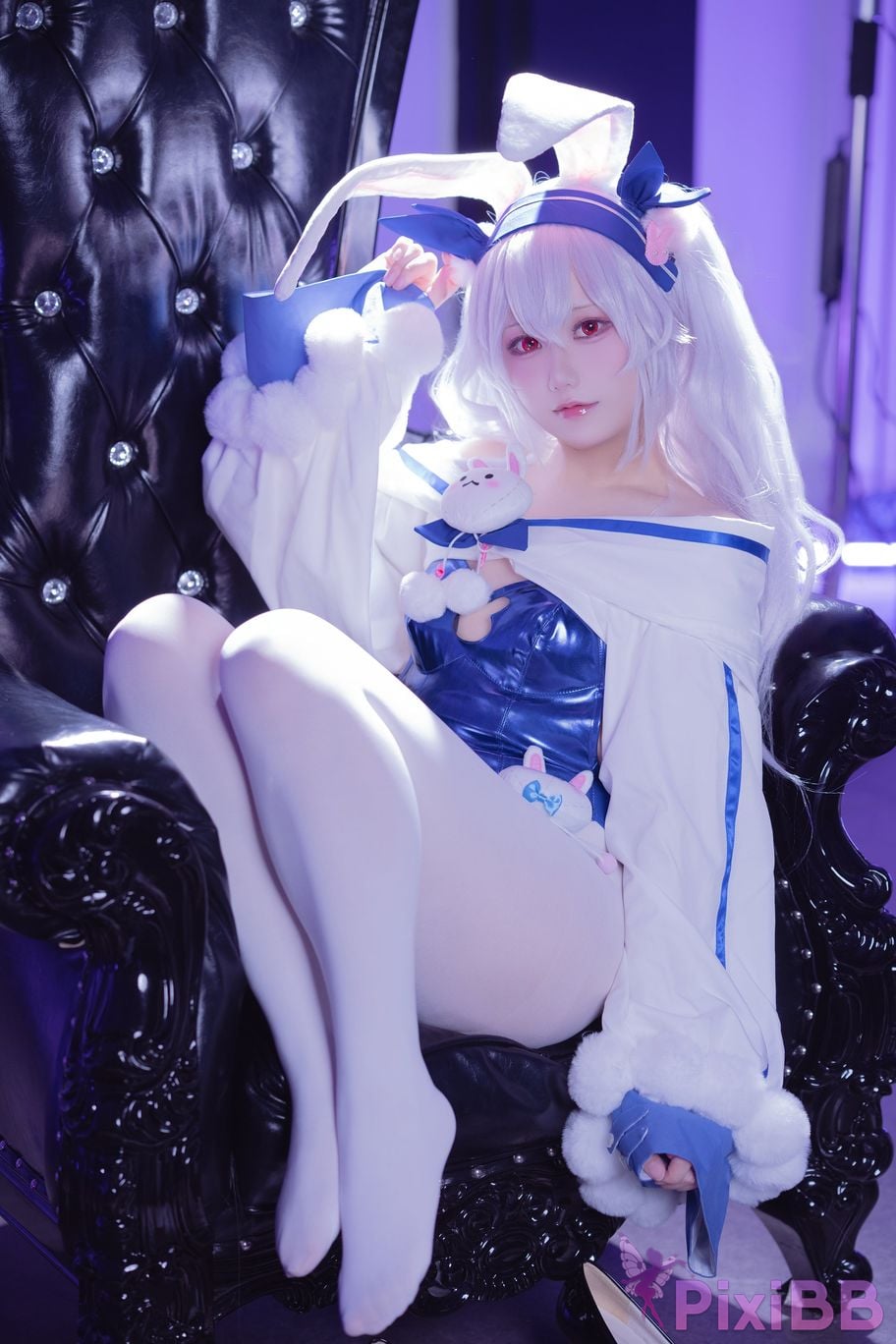 Cosplayer lunananya azur lane Lafite II PixiBB.COM 037