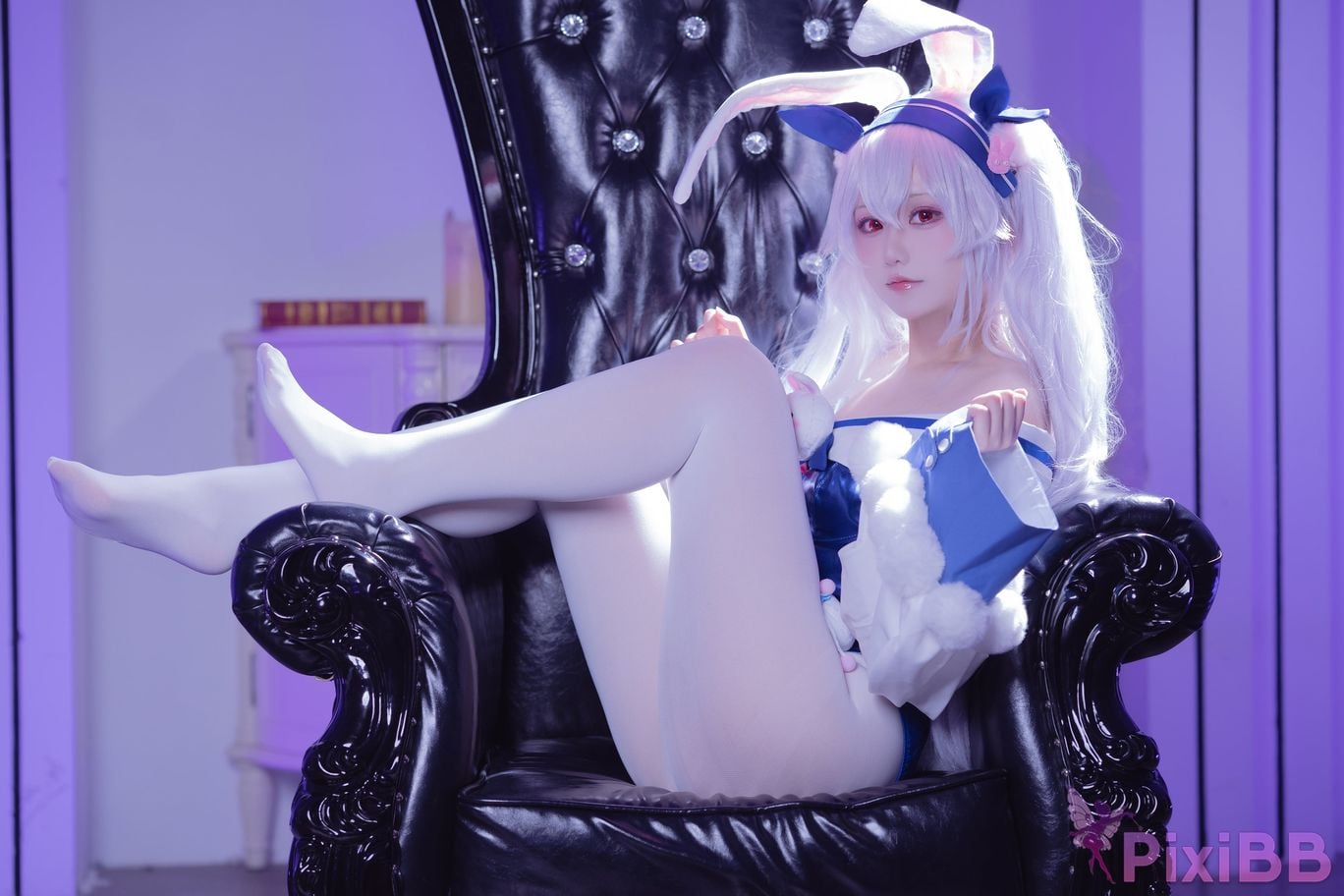 Cosplayer lunananya azur lane Lafite II PixiBB.COM 043