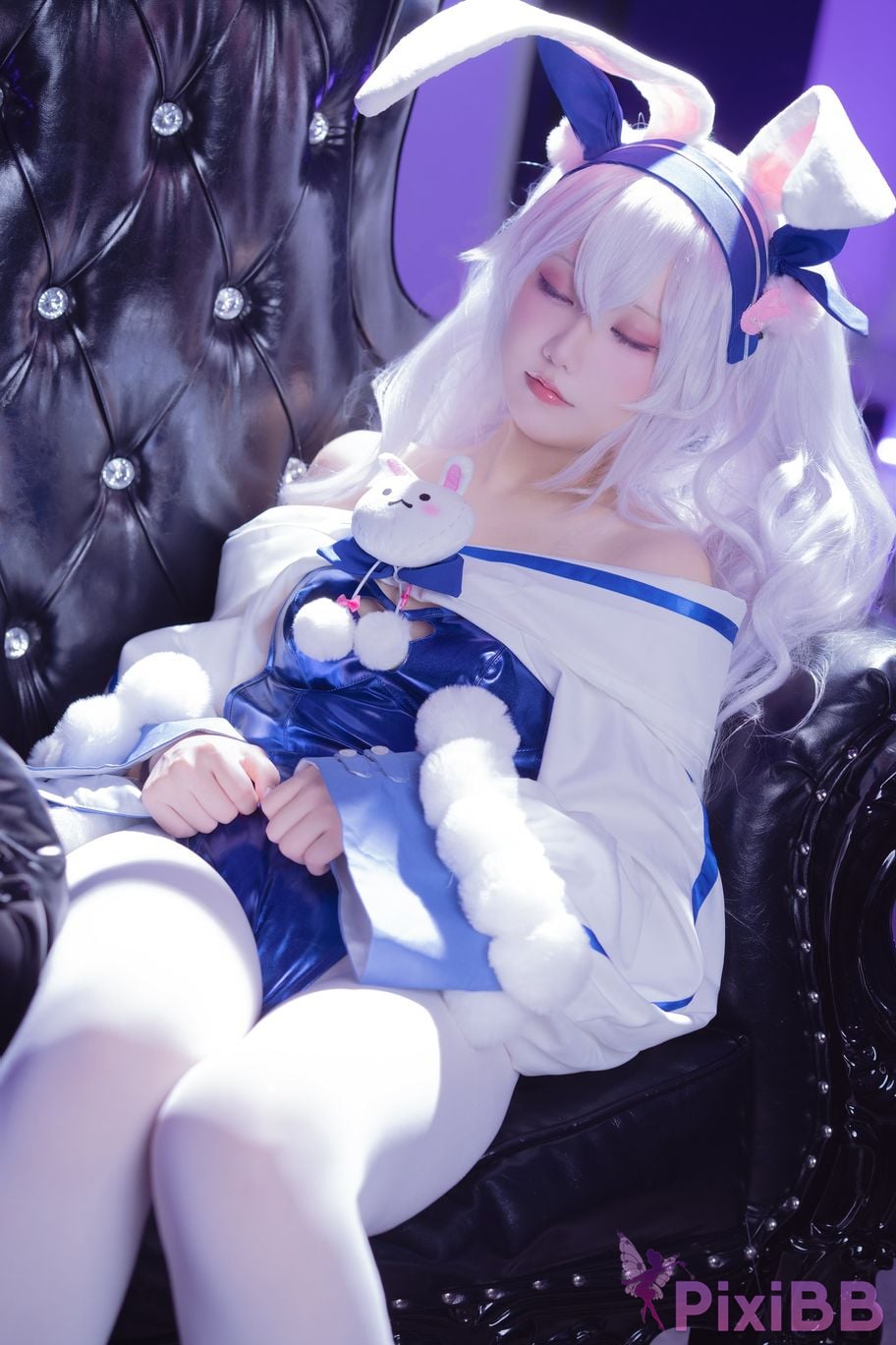 Cosplayer lunananya azur lane Lafite II PixiBB.COM 046
