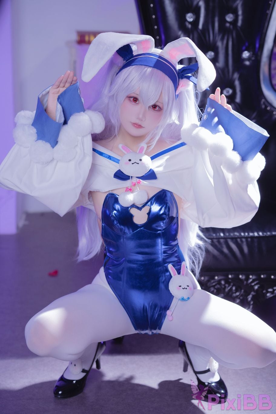 Cosplayer lunananya azur lane Lafite II PixiBB.COM 048