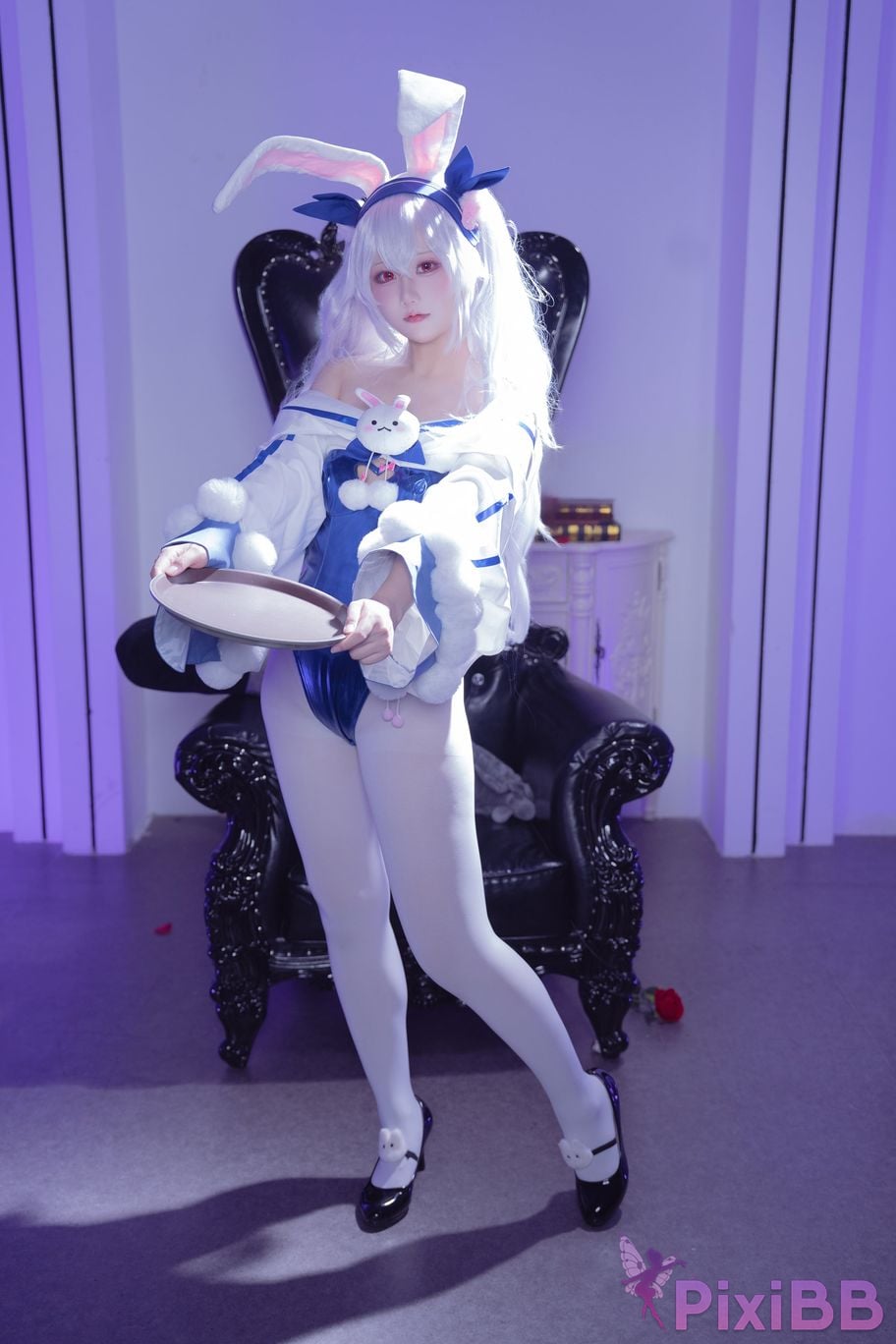Cosplayer lunananya azur lane Lafite II PixiBB.COM 052