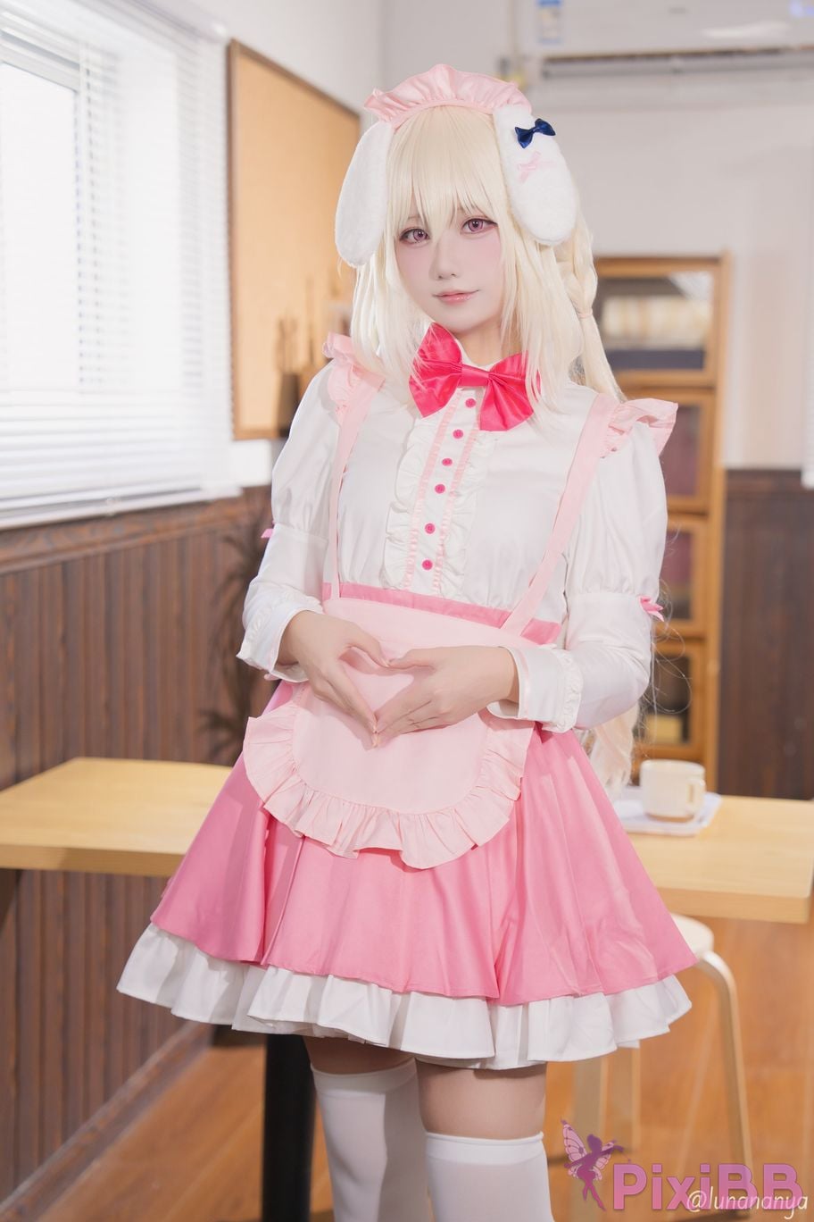 Cosplayer lunananya Chocolate Sweet Love Yuyuan Berryhua PixiBB.COM 003