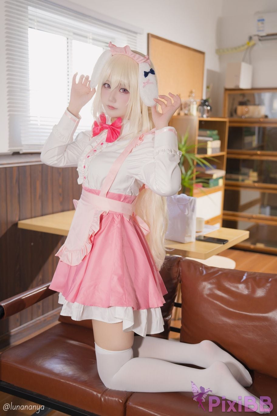 Cosplayer lunananya Chocolate Sweet Love Yuyuan Berryhua PixiBB.COM 010