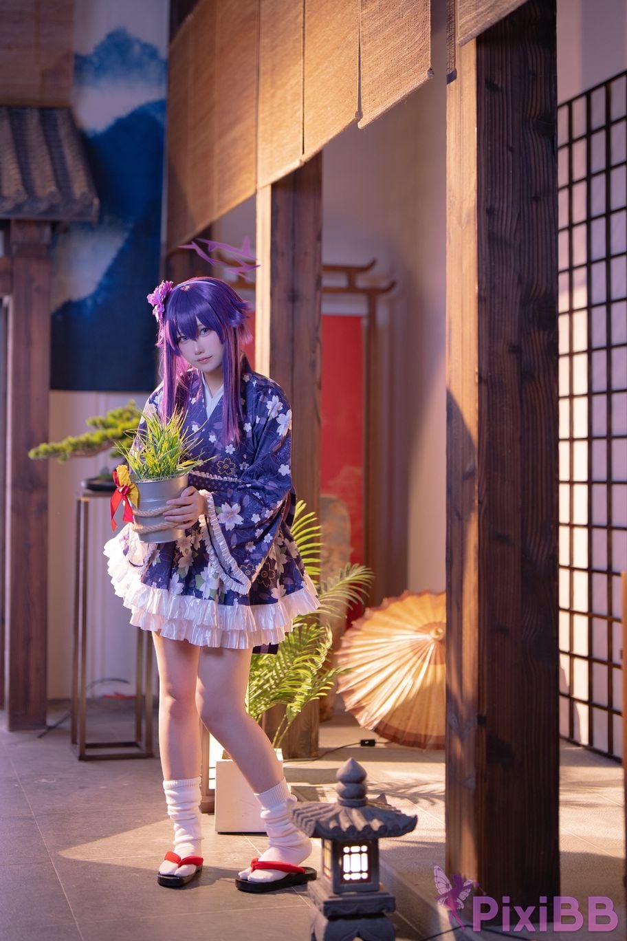 Cosplay Lunananya Blue Archive Igusa Haruka New Year PixiBB.COM 001
