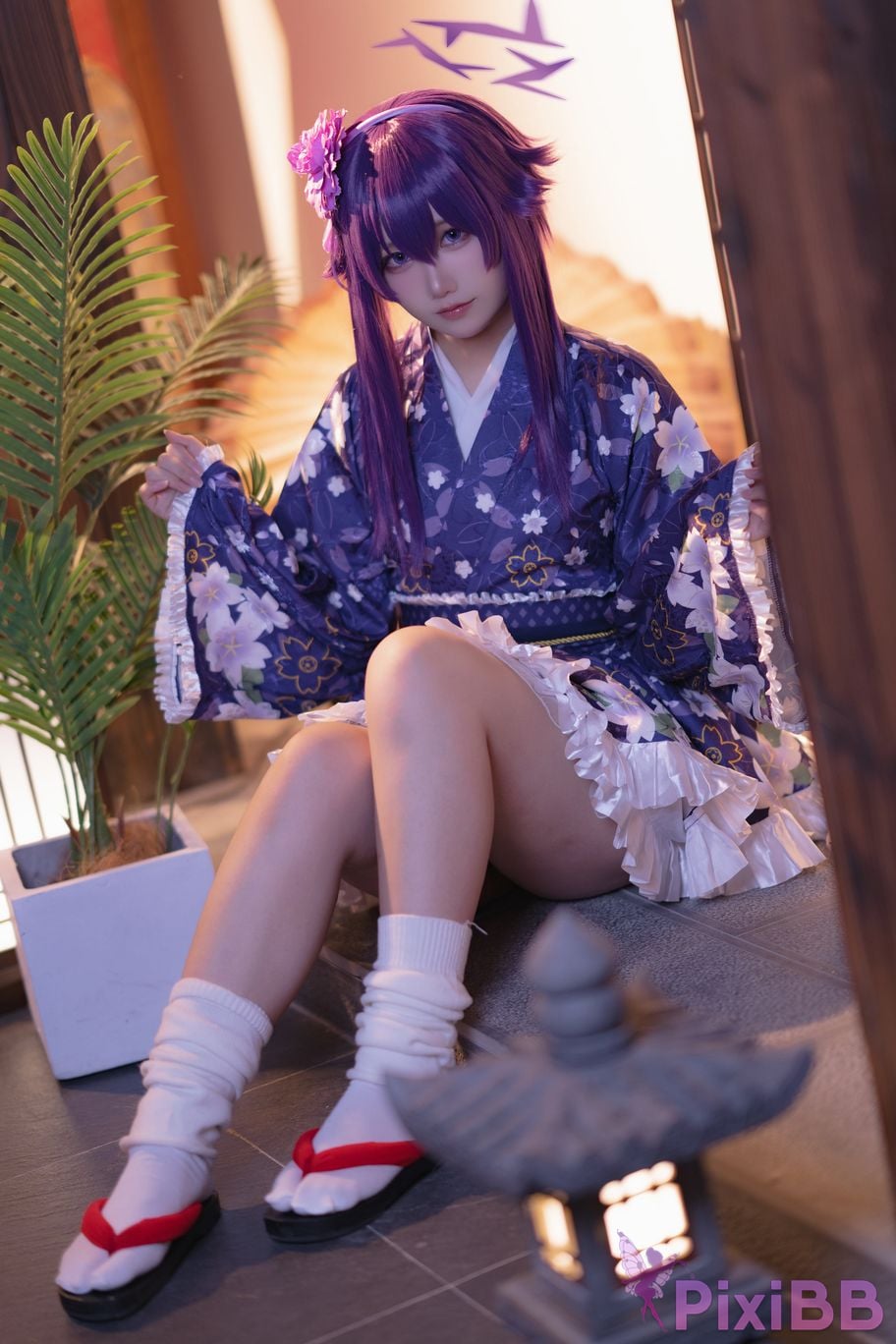 Cosplay Lunananya Blue Archive Igusa Haruka New Year PixiBB.COM 009