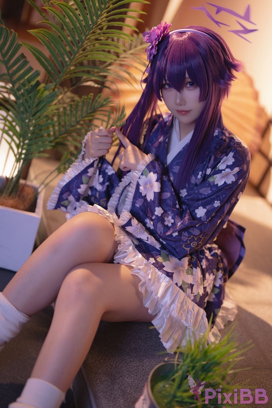 Cosplay Lunananya Blue Archive Igusa Haruka New Year PixiBB.COM 013