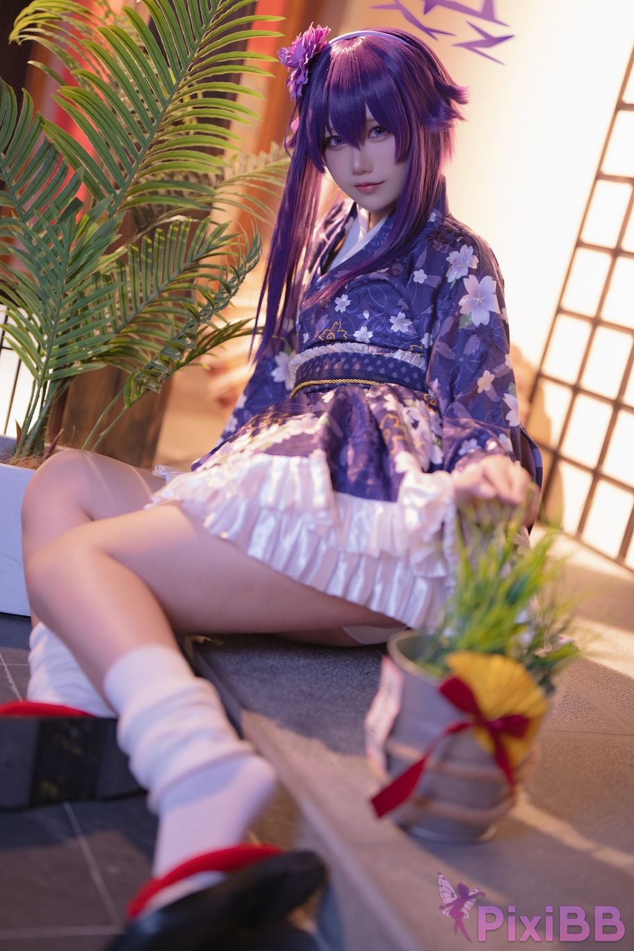 Cosplay Lunananya Blue Archive Igusa Haruka New Year PixiBB.COM 014
