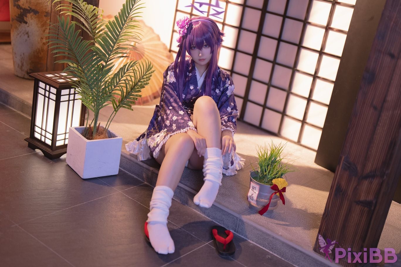 Cosplay Lunananya Blue Archive Igusa Haruka New Year PixiBB.COM 018