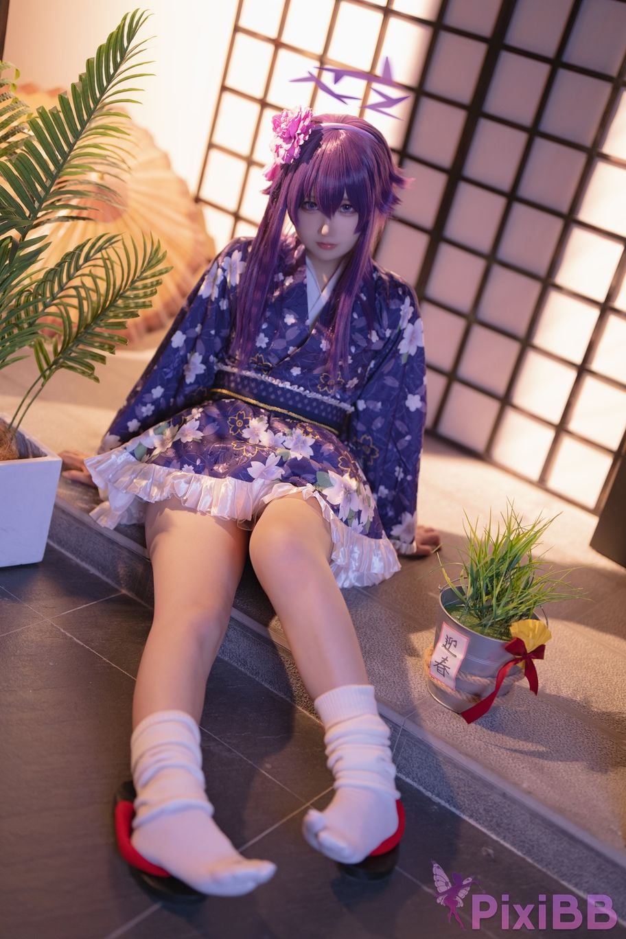 Cosplay Lunananya Blue Archive Igusa Haruka New Year PixiBB.COM 019