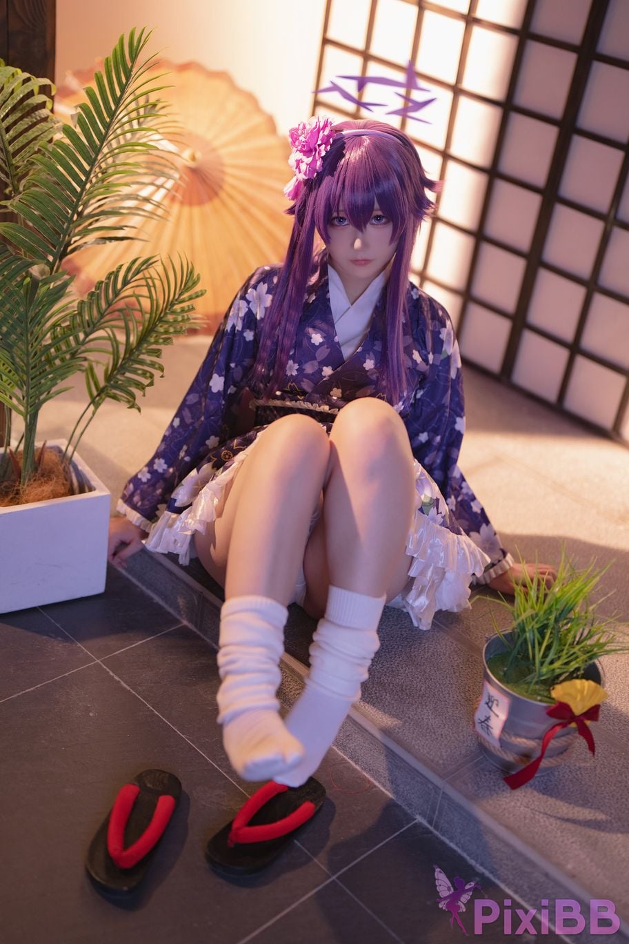 Cosplay Lunananya Blue Archive Igusa Haruka New Year PixiBB.COM 022