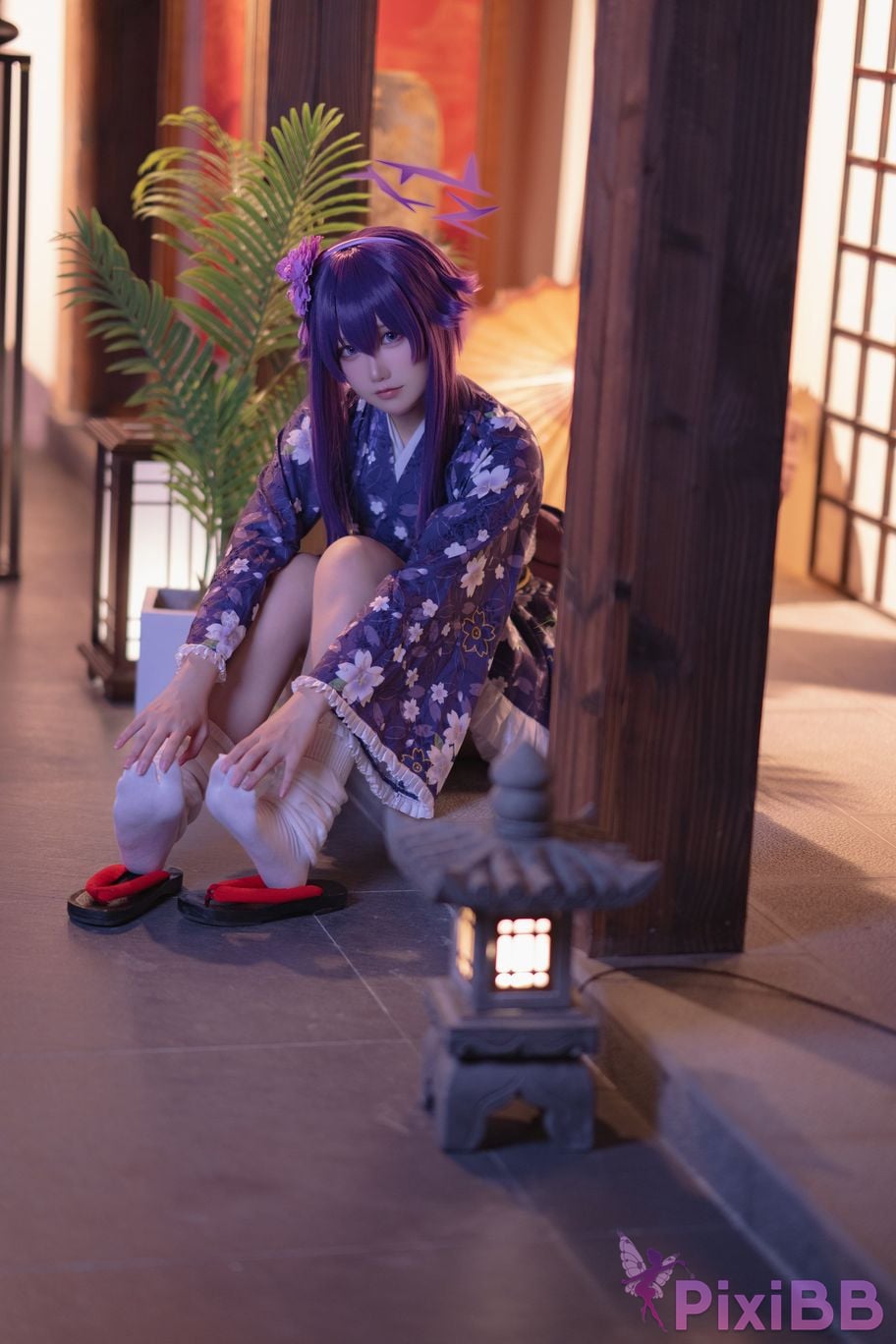 Cosplay Lunananya Blue Archive Igusa Haruka New Year PixiBB.COM 025