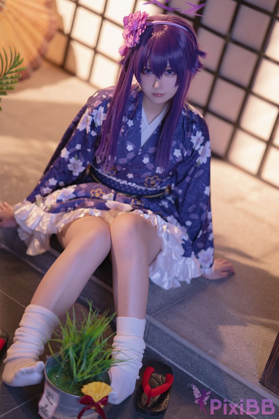Cosplay Lunananya Blue Archive Igusa Haruka New Year PixiBB.COM 029