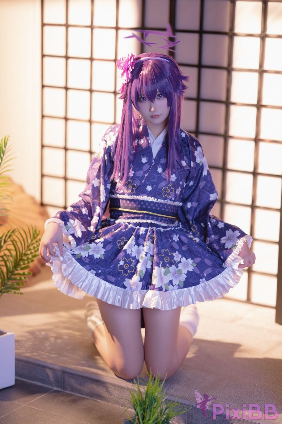 Cosplay Lunananya Blue Archive Igusa Haruka New Year PixiBB.COM 031