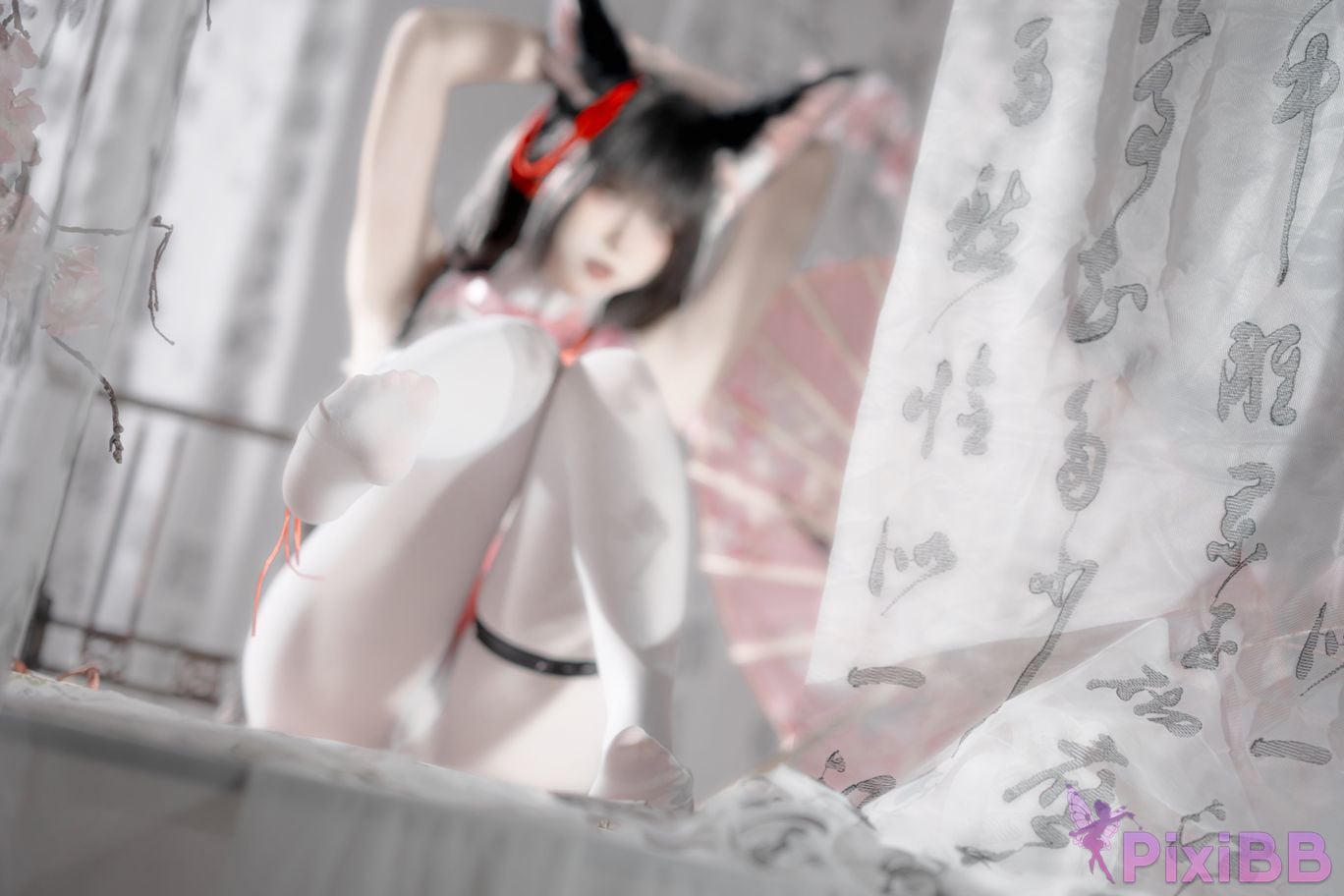 Cosplayer Zhiyue Etsu ko Nagato cheongsam PixiBB.COM 003