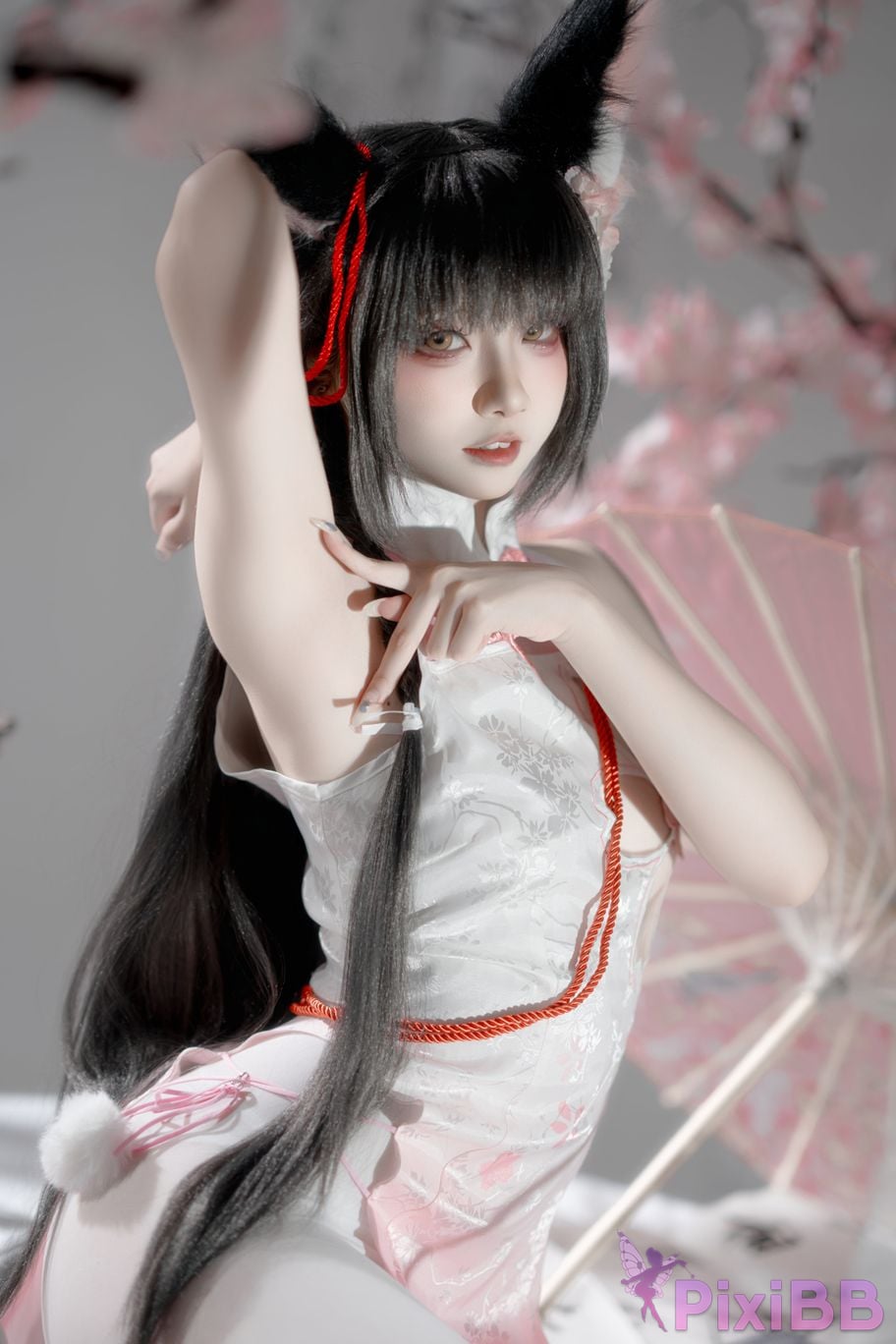 Cosplayer Zhiyue Etsu ko Nagato cheongsam PixiBB.COM 006