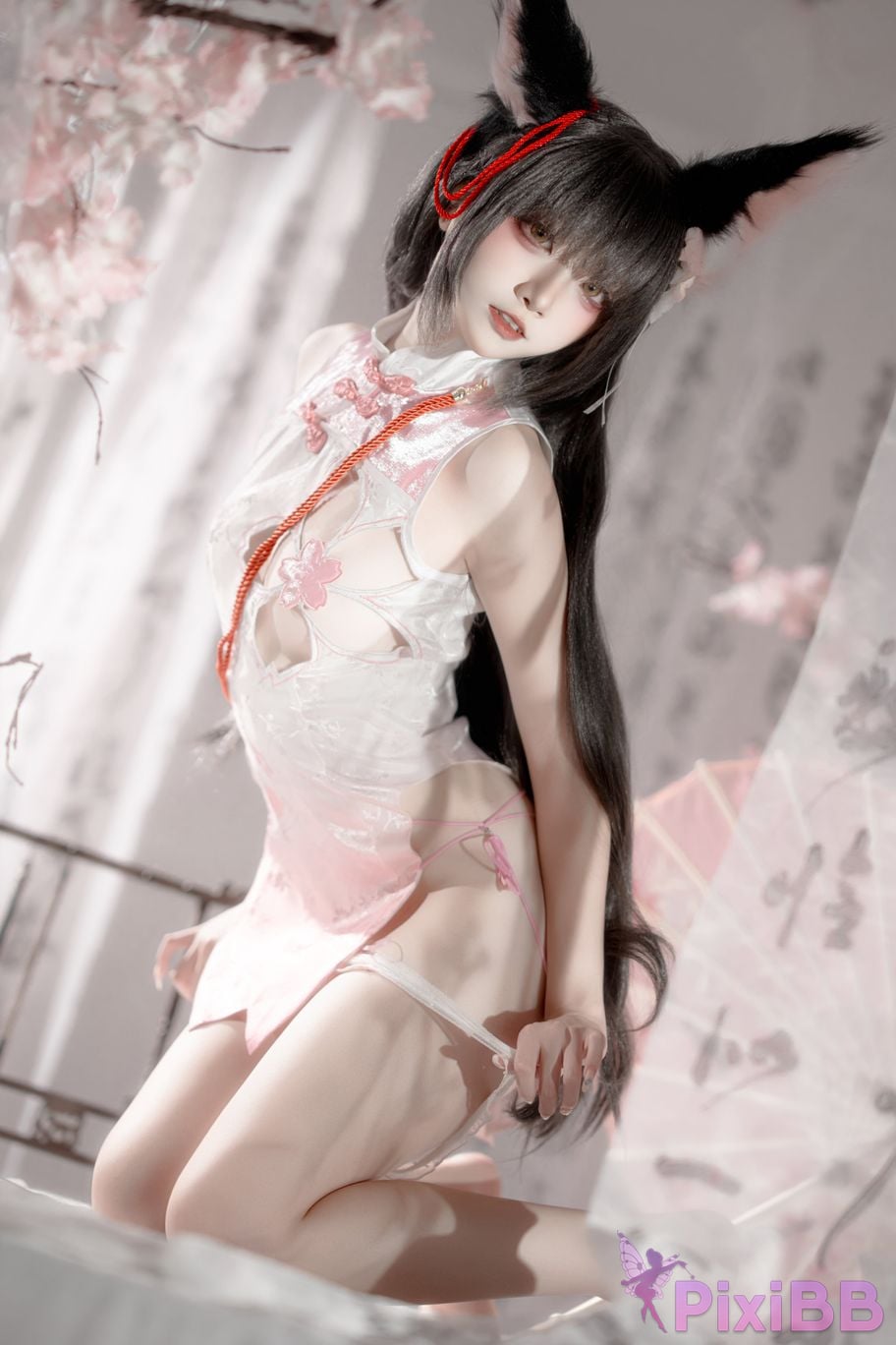 Cosplayer Zhiyue Etsu ko Nagato cheongsam PixiBB.COM 010
