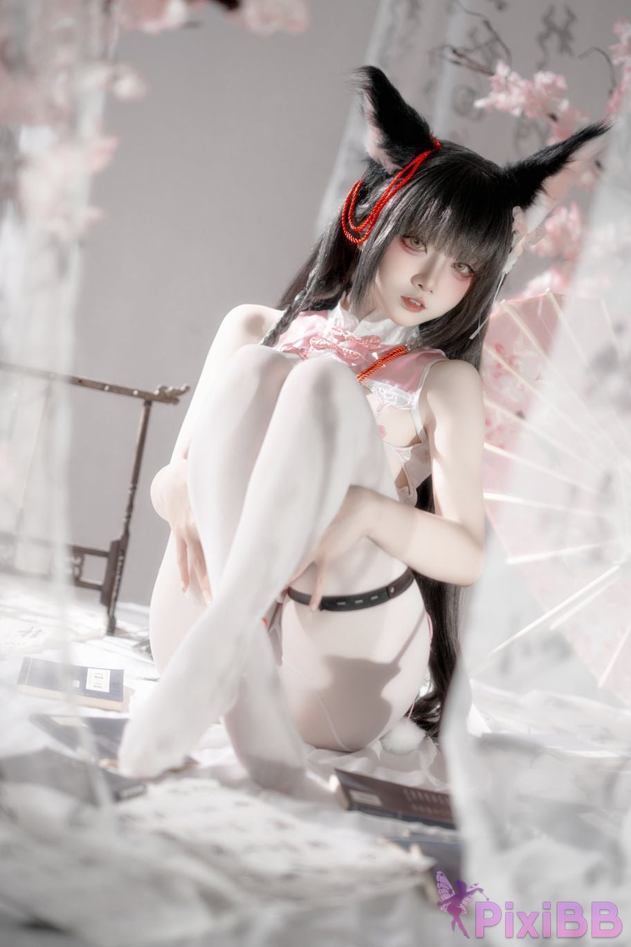 Cosplayer Zhiyue Etsu ko Nagato cheongsam PixiBB.COM 011