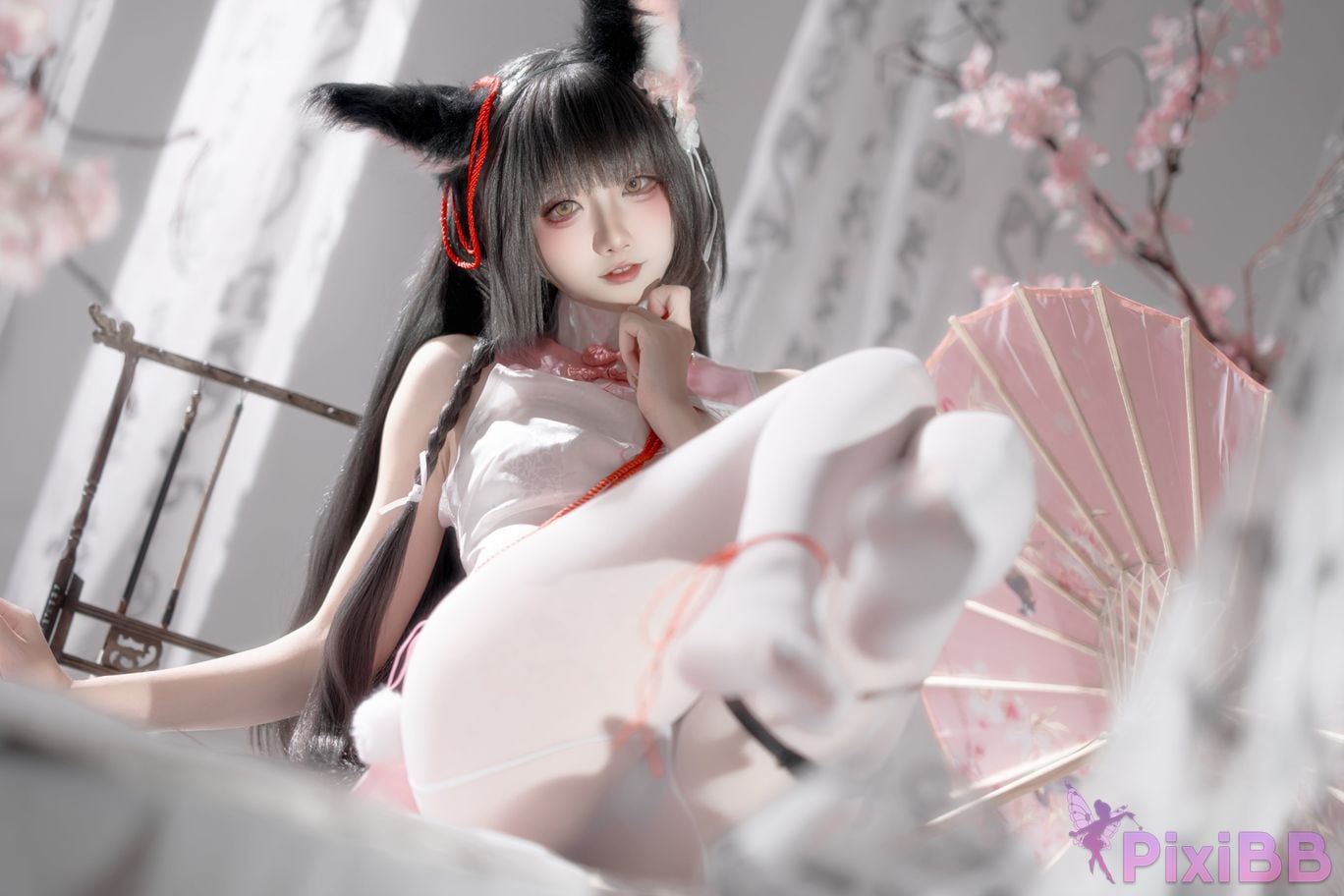 Cosplayer Zhiyue Etsu ko Nagato cheongsam PixiBB.COM 013