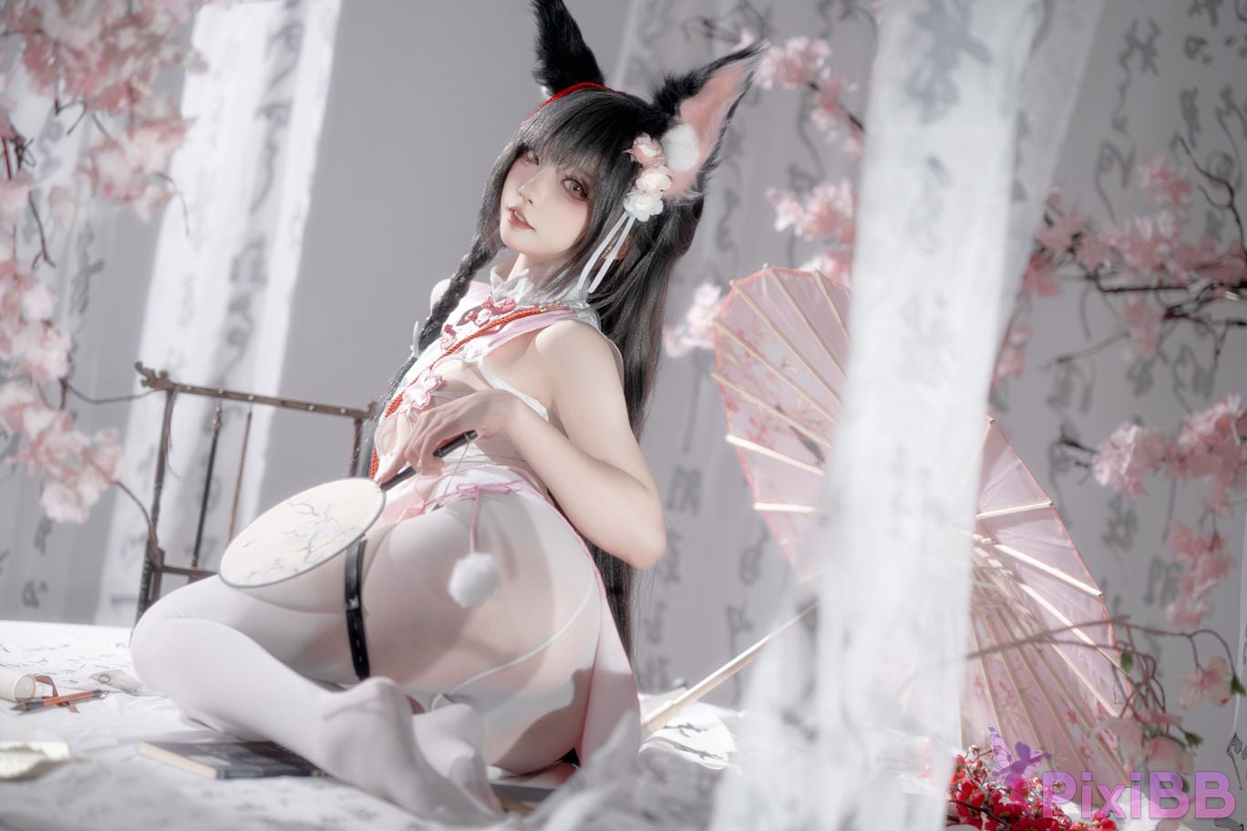 Cosplayer Zhiyue Etsu ko Nagato cheongsam PixiBB.COM 015