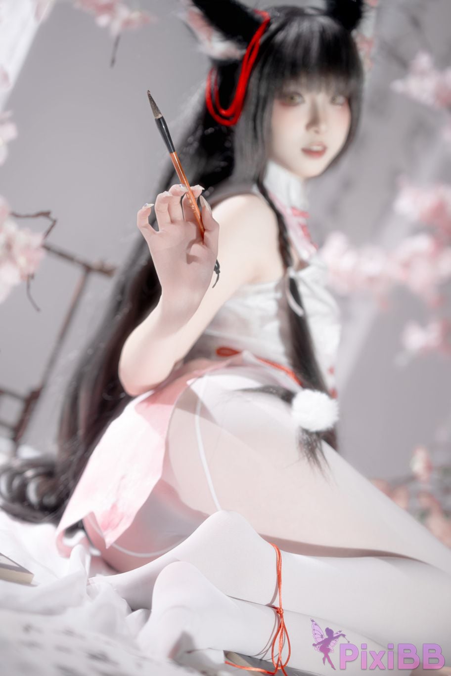 Cosplayer Zhiyue Etsu ko Nagato cheongsam PixiBB.COM 020
