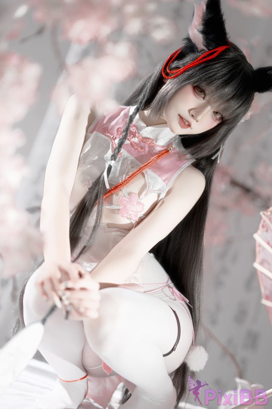 Cosplayer Zhiyue Etsu ko Nagato cheongsam PixiBB.COM 023