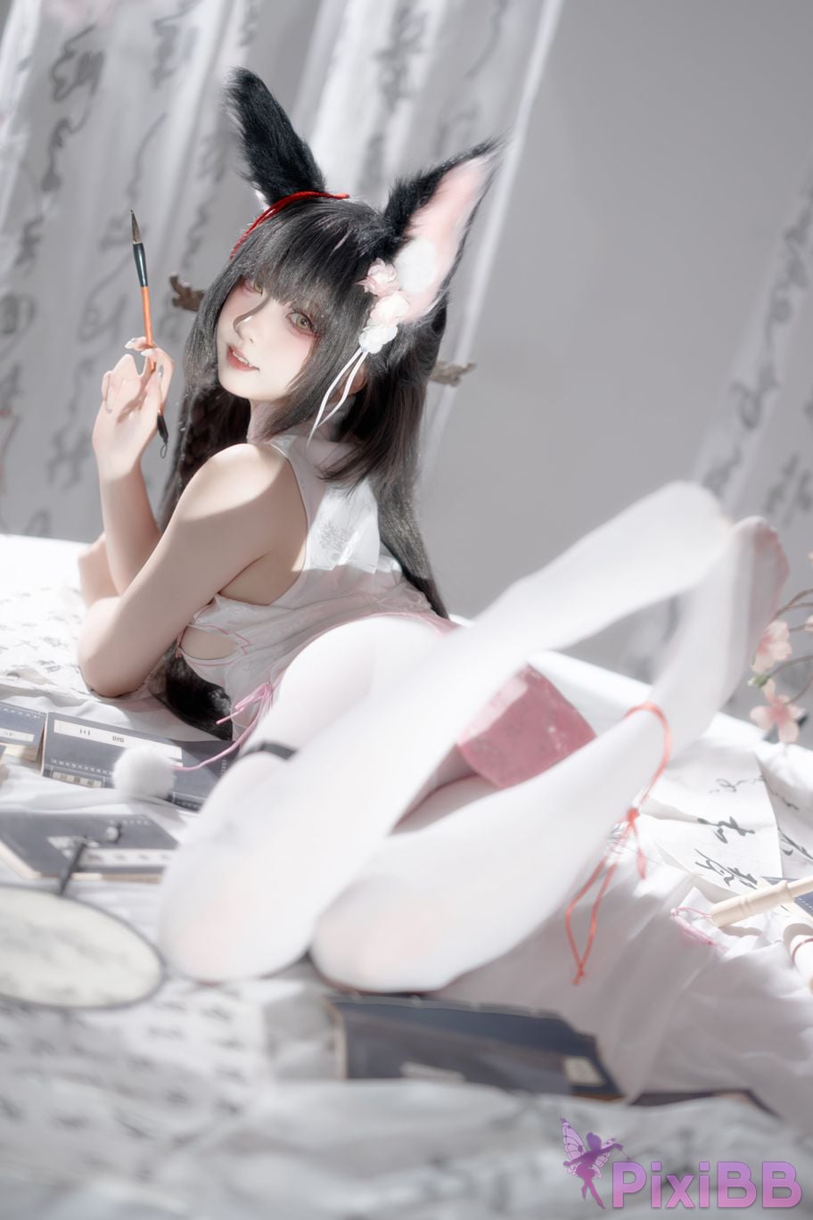 Cosplayer Zhiyue Etsu ko Nagato cheongsam PixiBB.COM 029