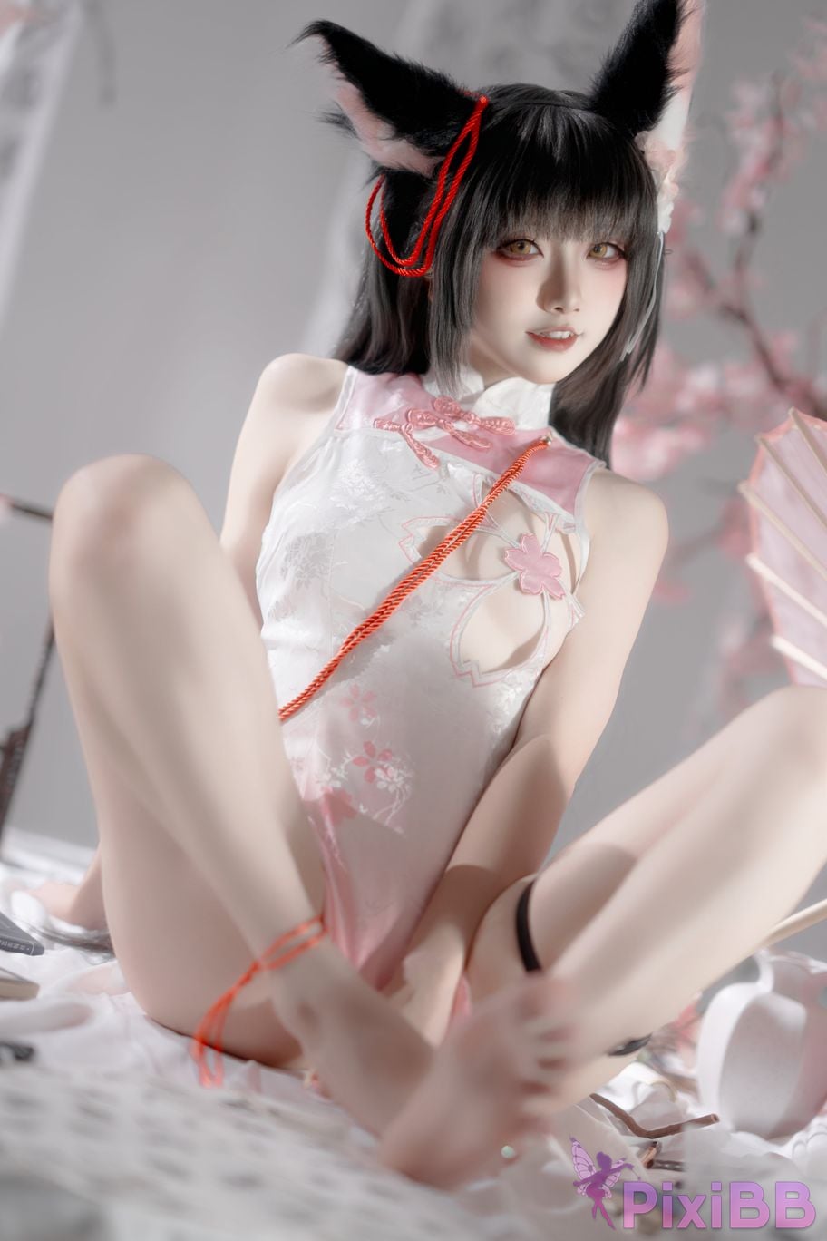 Cosplayer Zhiyue Etsu ko Nagato cheongsam PixiBB.COM 035