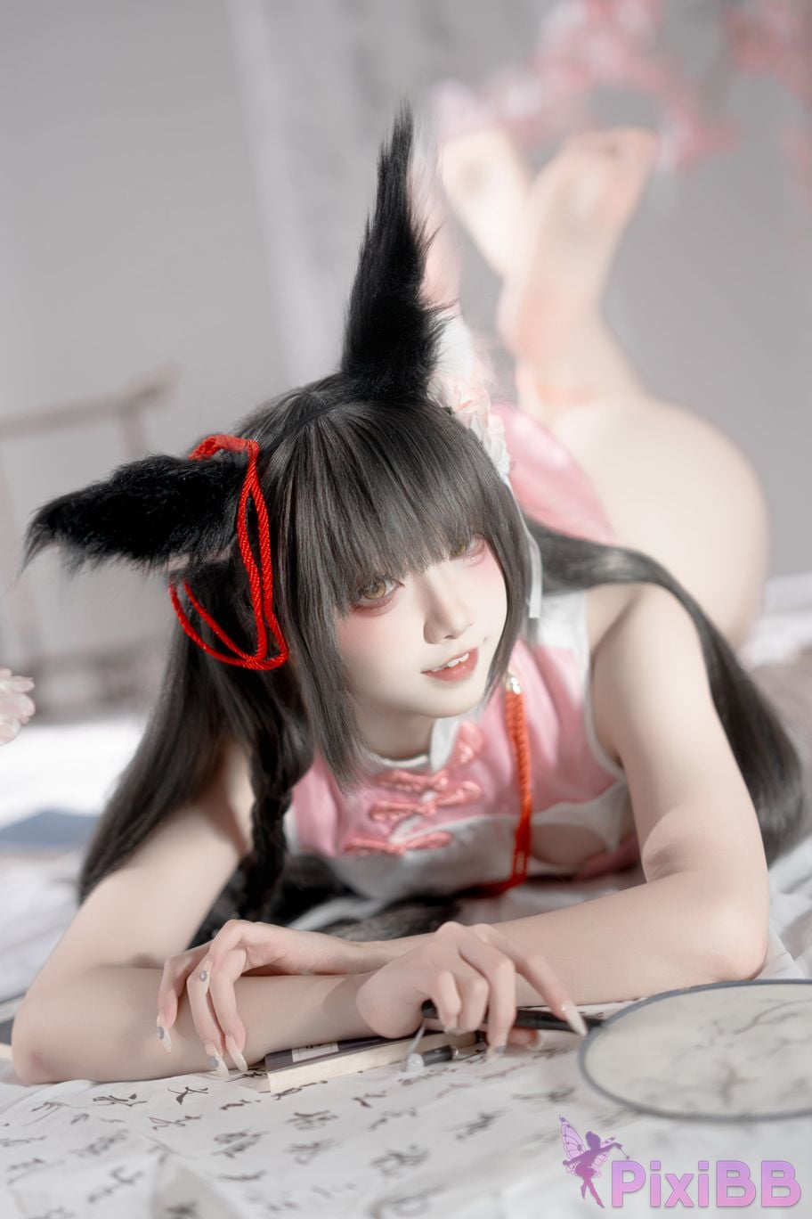 Cosplayer Zhiyue Etsu ko Nagato cheongsam PixiBB.COM 041