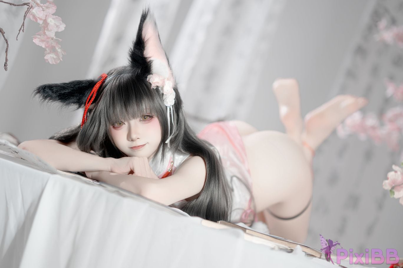 Cosplayer Zhiyue Etsu ko Nagato cheongsam PixiBB.COM 043