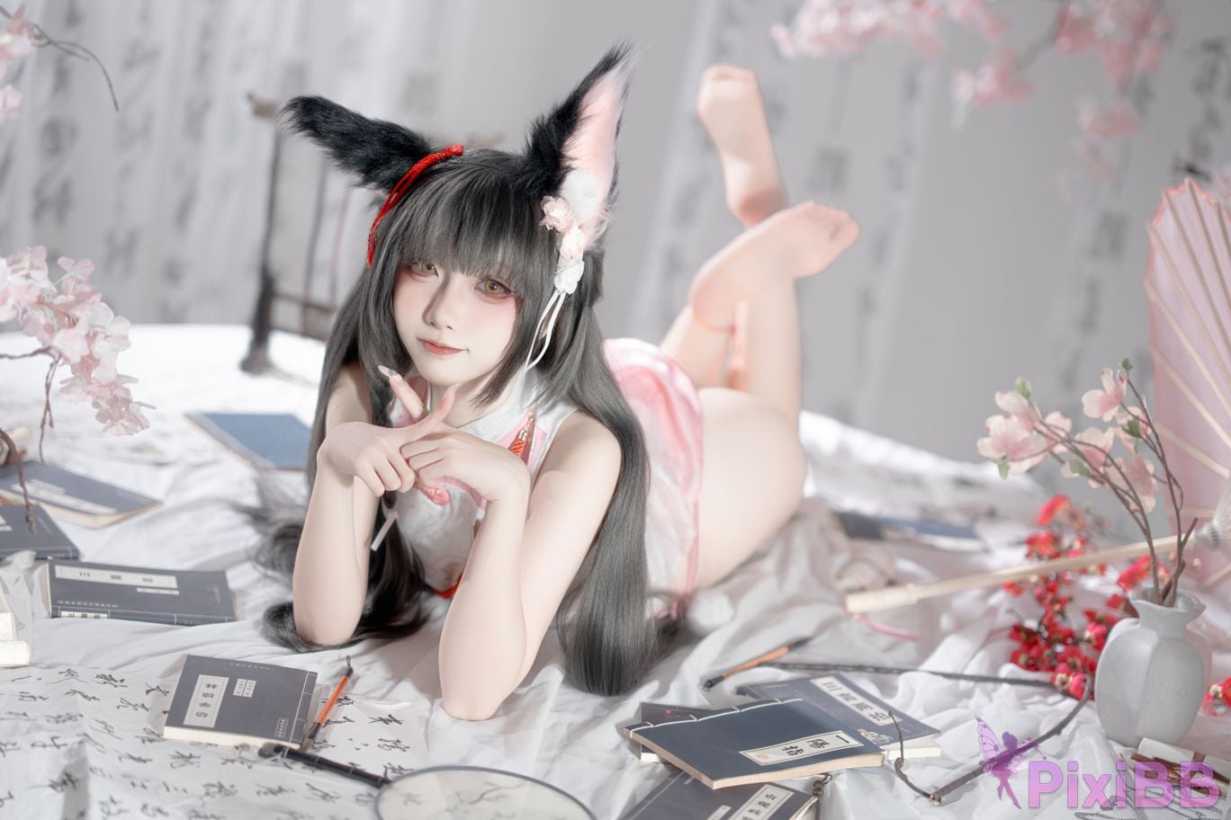 Cosplayer Zhiyue Etsu ko Nagato cheongsam PixiBB.COM 046