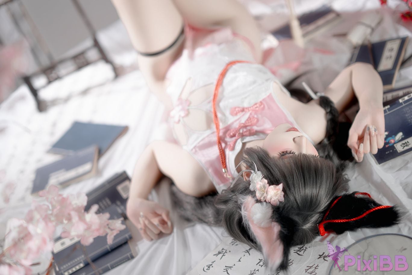 Cosplayer Zhiyue Etsu ko Nagato cheongsam PixiBB.COM 047