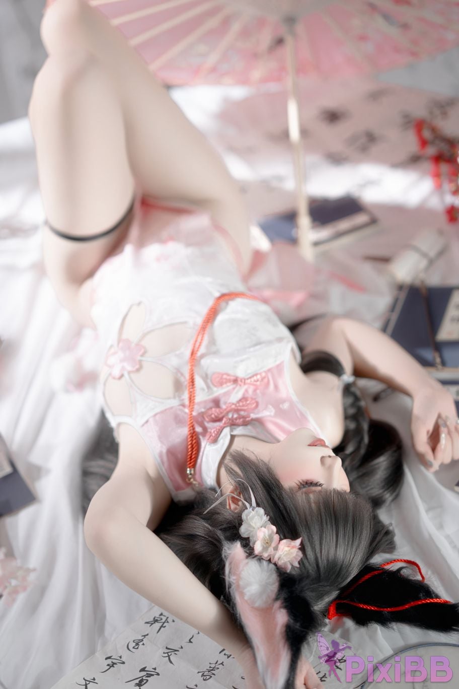 Cosplayer Zhiyue Etsu ko Nagato cheongsam PixiBB.COM 048