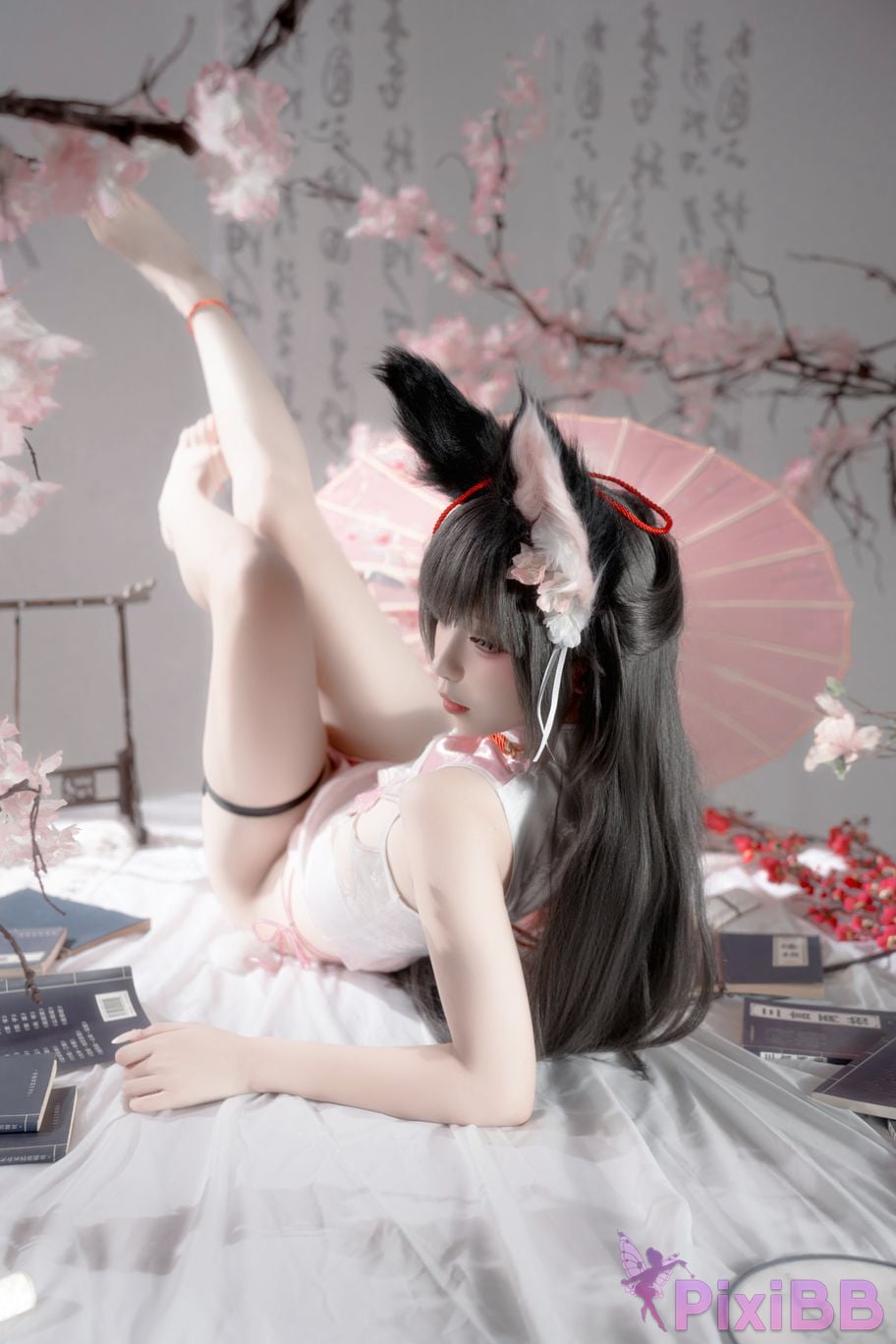 Cosplayer Zhiyue Etsu ko Nagato cheongsam PixiBB.COM 050