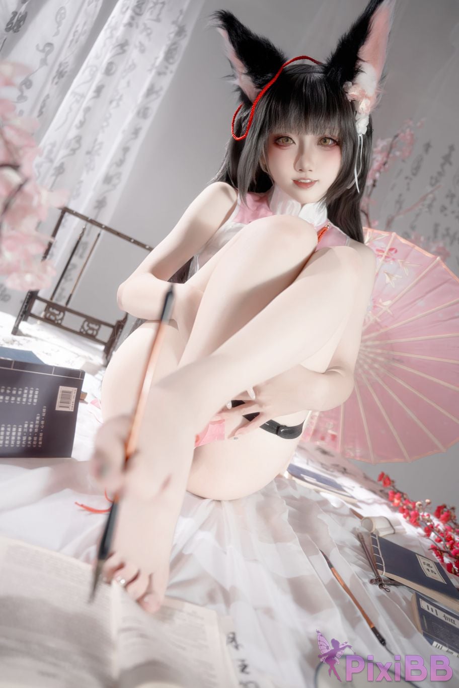 Cosplayer Zhiyue Etsu ko Nagato cheongsam PixiBB.COM 053