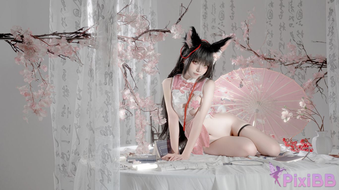 Cosplayer Zhiyue Etsu ko Nagato cheongsam PixiBB.COM 055