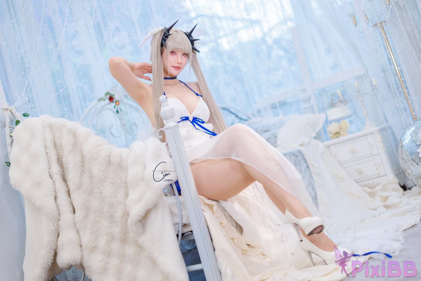 Cosplayer Cien eh azur lane Awesome PixiBB.COM 001