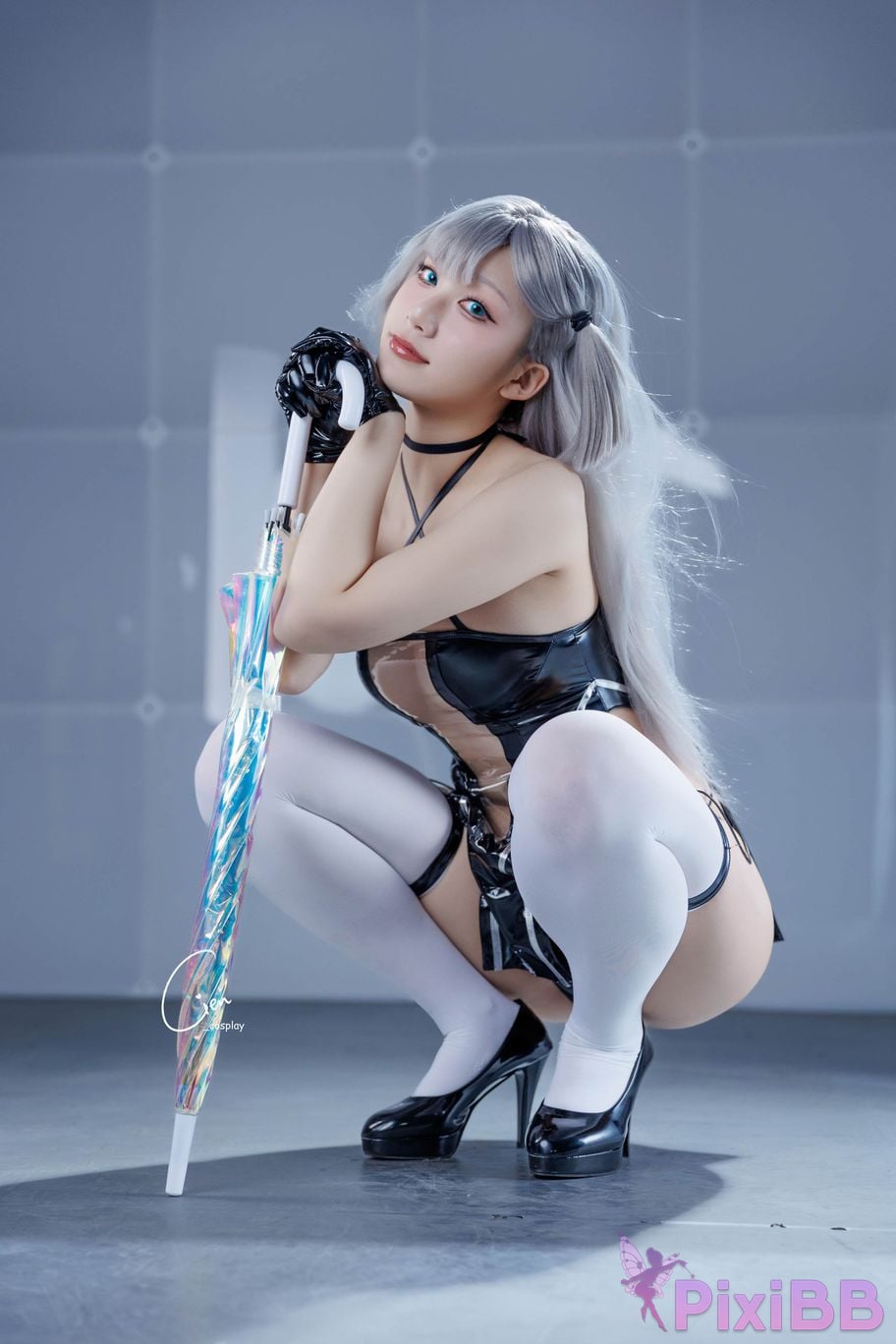 Cosplayer Cien eh azur lane Xianghe Racing Suit PixiBB.COM 013