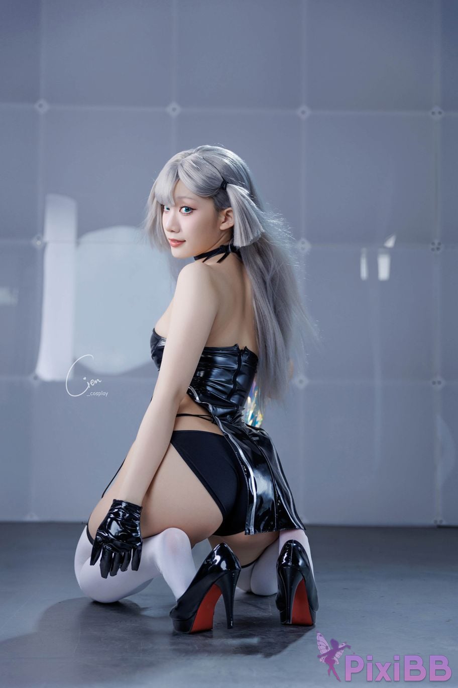 Cosplayer Cien eh azur lane Xianghe Racing Suit PixiBB.COM 014