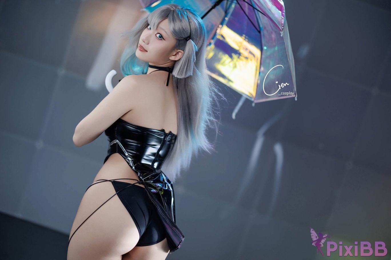 Cosplayer Cien eh azur lane Xianghe Racing Suit PixiBB.COM 034