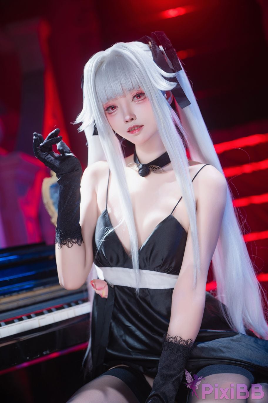 Cosplayer Big roll small Beautiful Girl Wanhua Mirror dress PixiBB.COM 002
