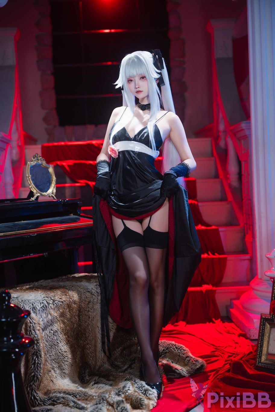 Cosplayer Big roll small Beautiful Girl Wanhua Mirror dress PixiBB.COM 014