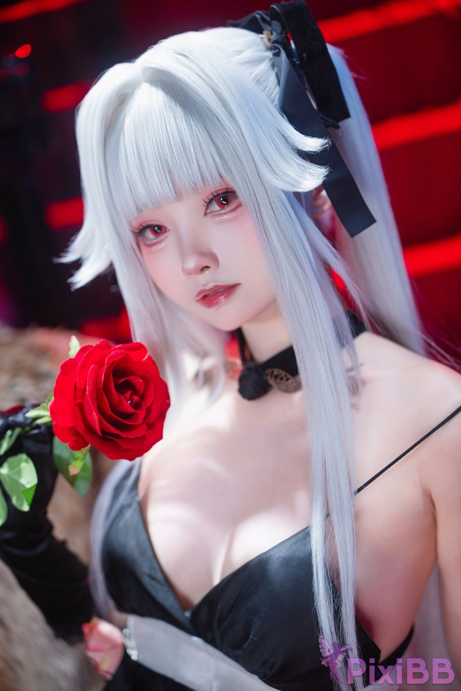 Cosplayer Big roll small Beautiful Girl Wanhua Mirror dress PixiBB.COM 021