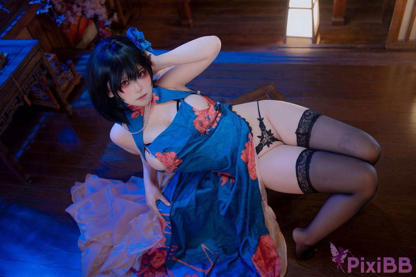 Cosplayer qin kuai Jianwu cheongsam PixiBB.COM 003