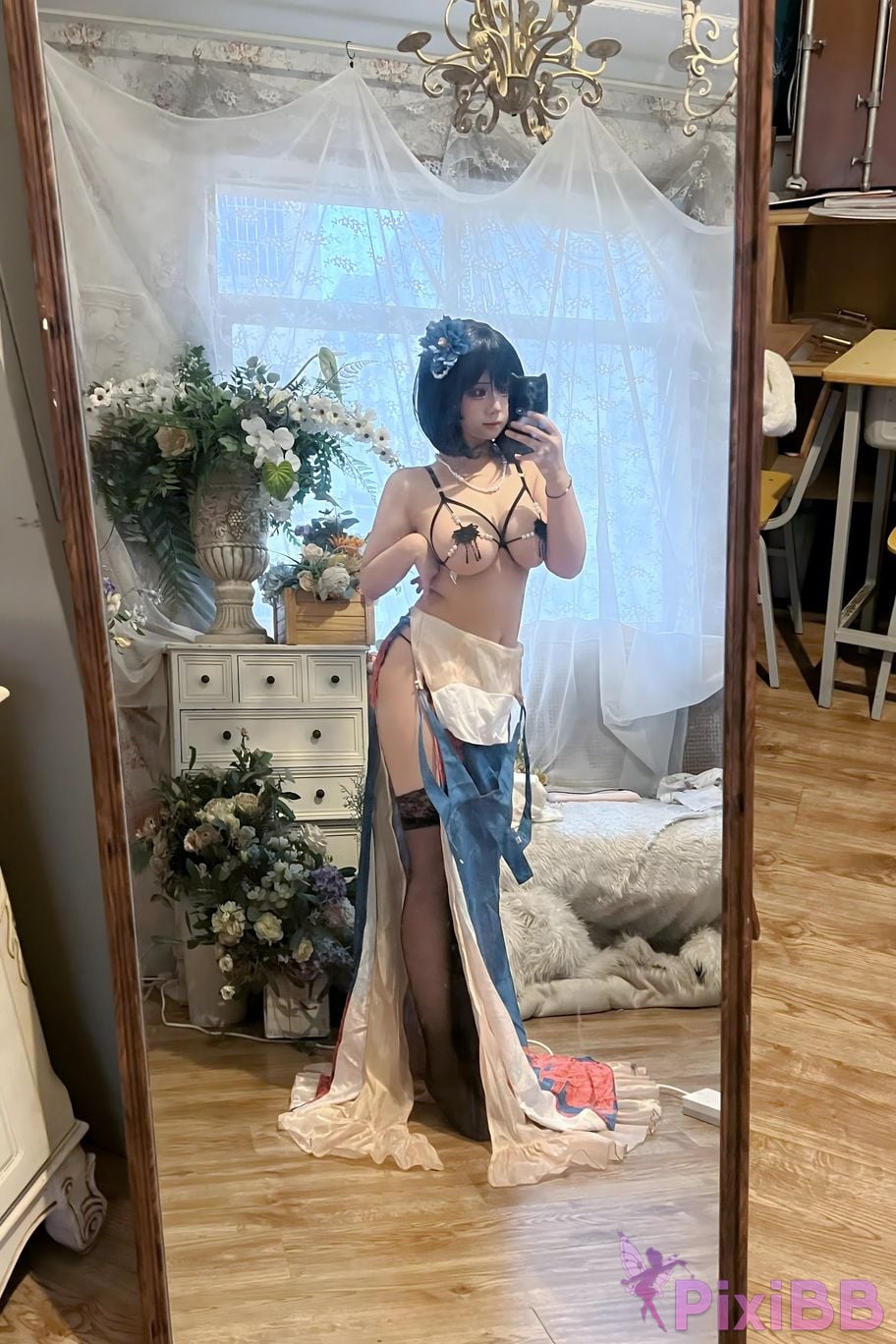 Cosplayer qin kuai Jianwu cheongsam PixiBB.COM 037