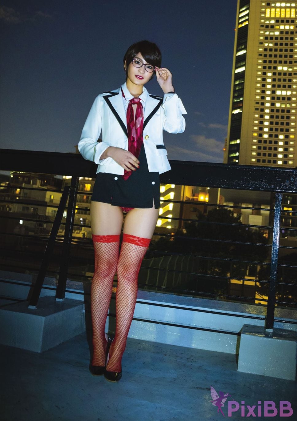 Japanese Idol Suzu Honjo Cosplay Fetish Book PixiBB.COM 077