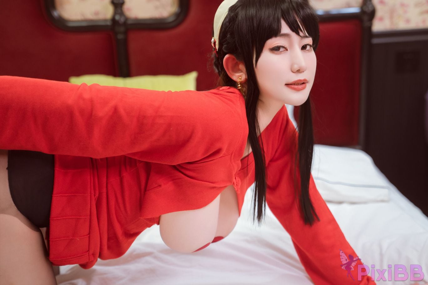 Coser Xing lan shi lan lan jiao lan mei ya PixiBB.COM 033