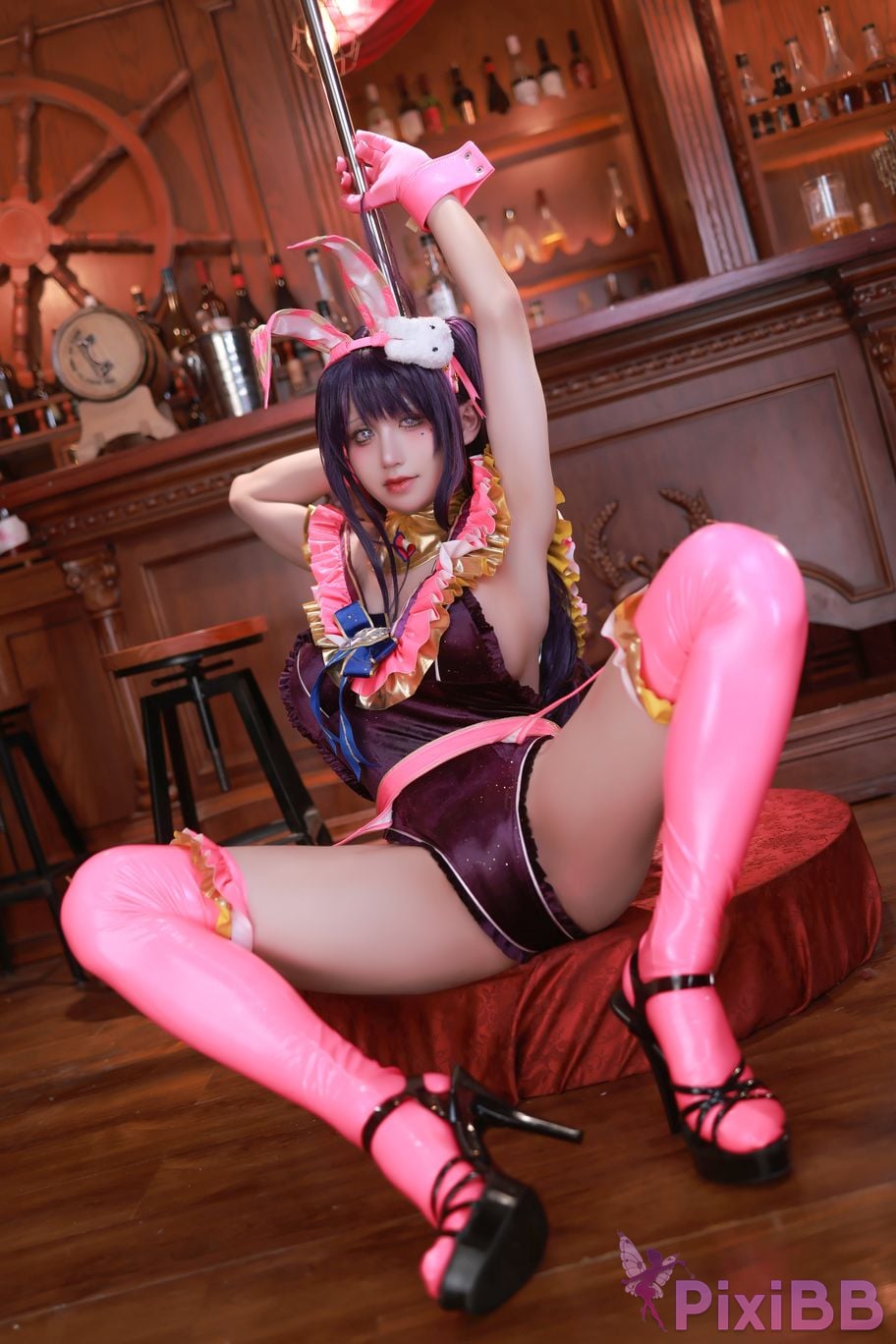 Cosplayer Three oclock in the morning Hoshino Ai fan bunny girl PixiBB.COM 015