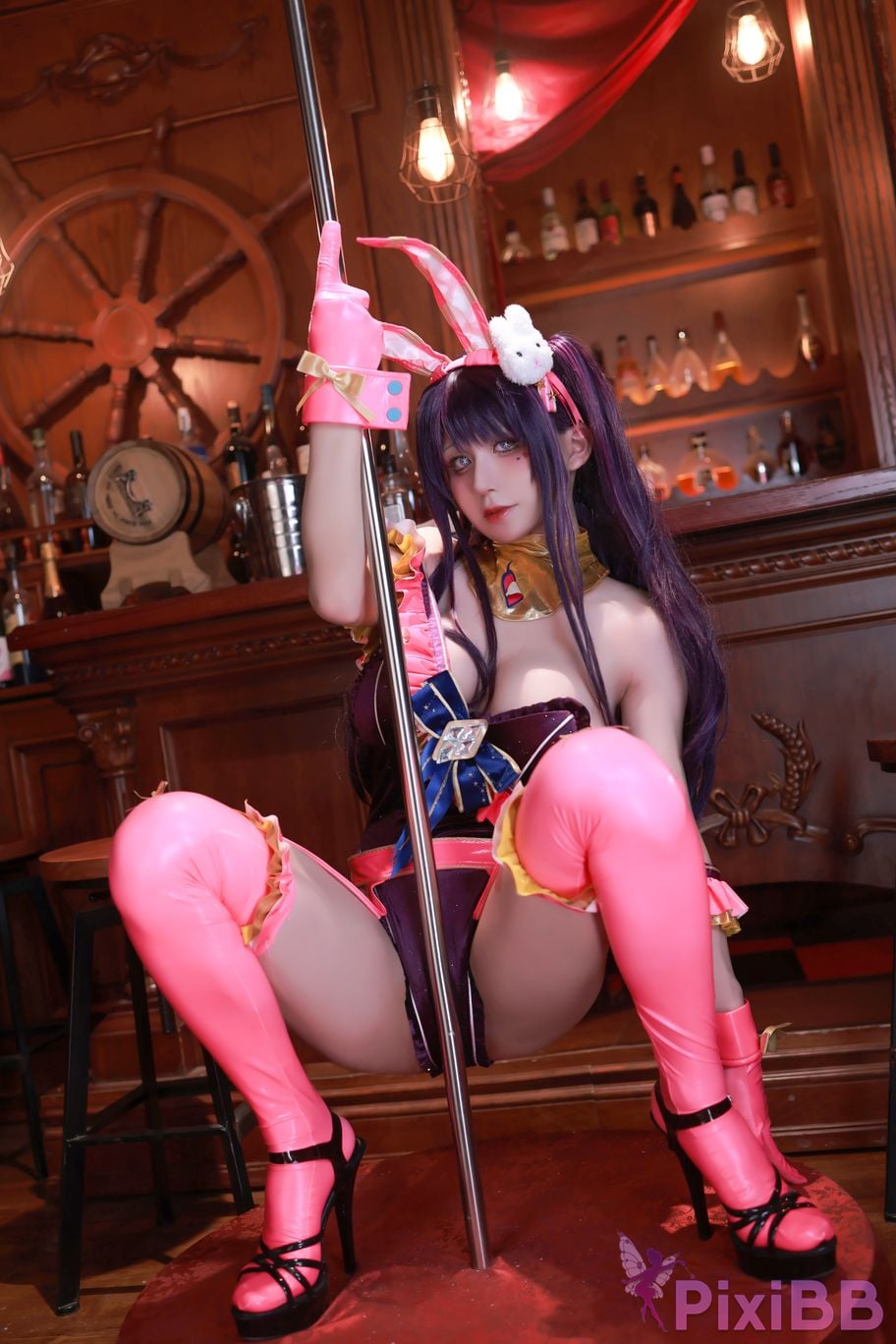 Cosplayer Three oclock in the morning Hoshino Ai fan bunny girl PixiBB.COM 016