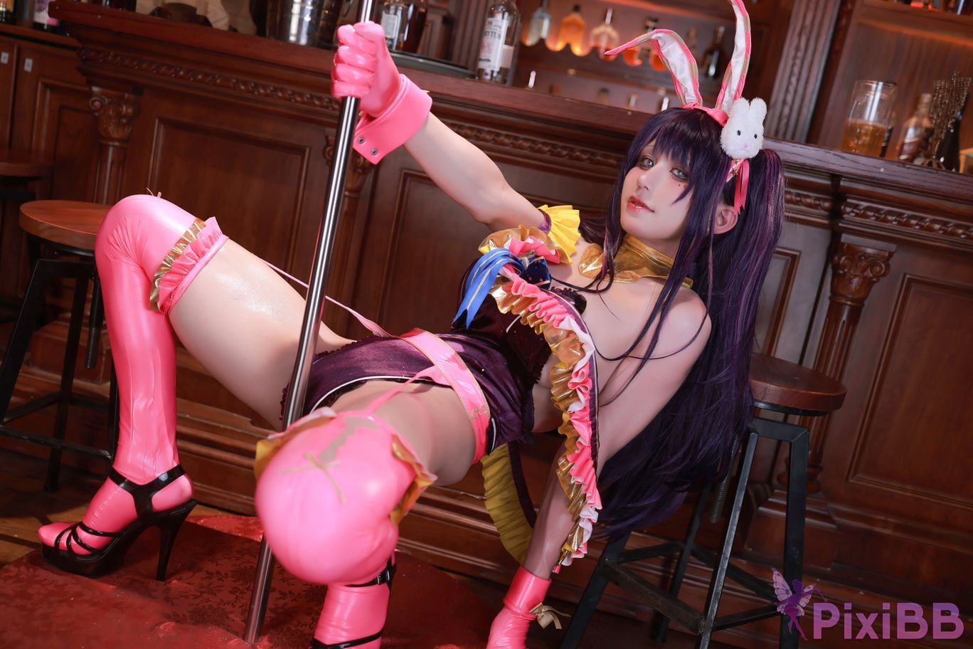 Cosplayer Three oclock in the morning Hoshino Ai fan bunny girl PixiBB.COM 021