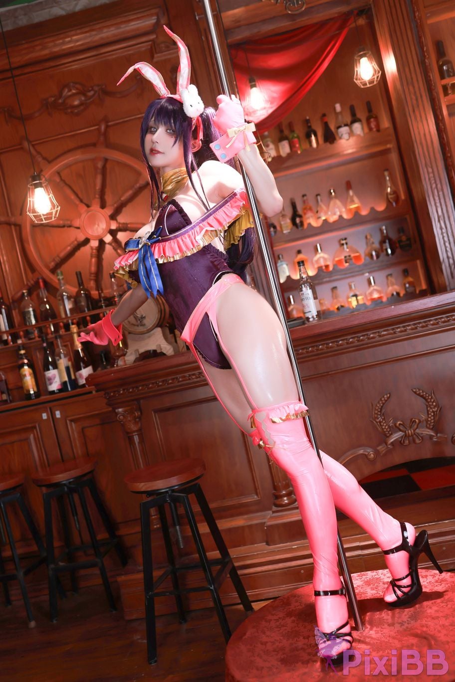 Cosplayer Three oclock in the morning Hoshino Ai fan bunny girl PixiBB.COM 030